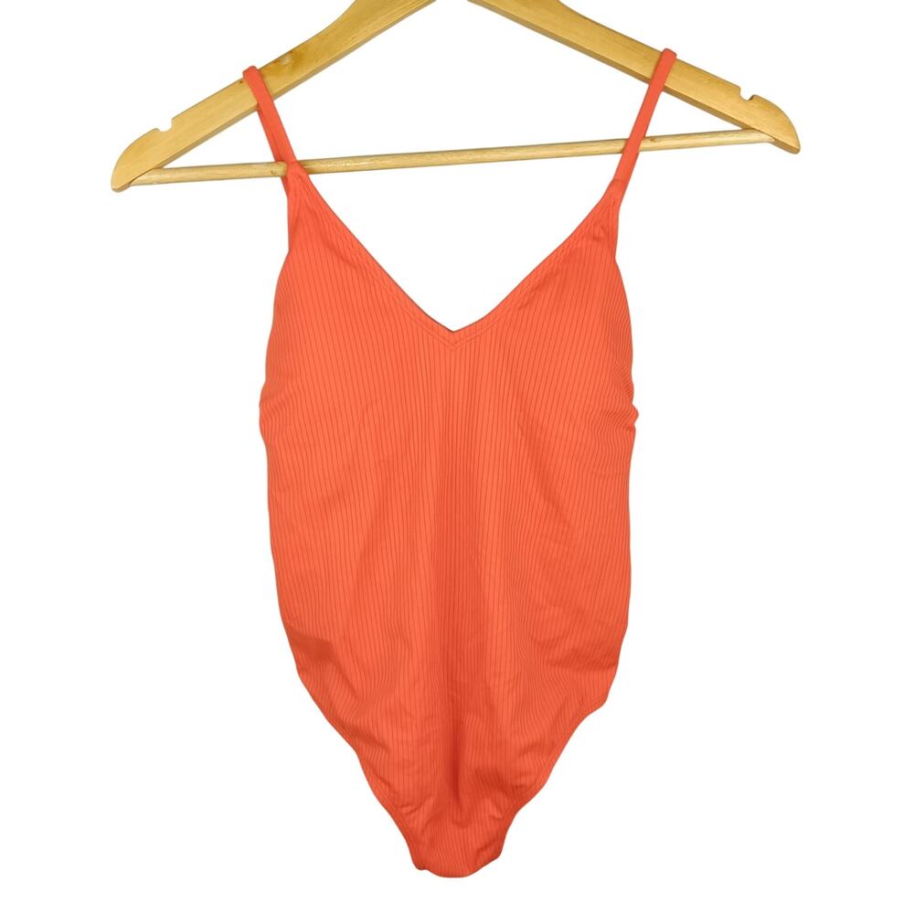 Xhilaration Vibrant Orange One-Piece
